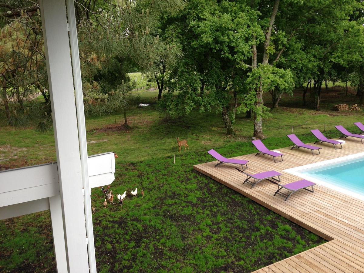 Domaine De Giron Bed & Breakfast Moulis-en-Médoc Dış mekan fotoğraf